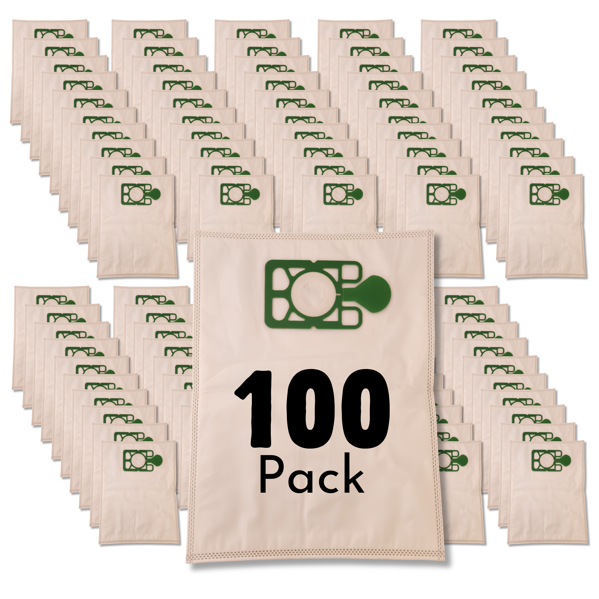 The Better Bundle 100-Pack Replacement Synthetic Allergen Vacuum Cleaner Bags for NuMatic Henry, Hetty, Basil, James – 3-Ply Filtration System Captures 99.7% of Particles – The Better Bundle. - VacBagsUSA